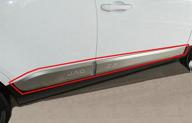 الصين تخصيص JAC S5 2013 الجسم السيارات تريم قطع الغيار، الفولاذ المقاوم للصدأ باب جانبي تريم المزود