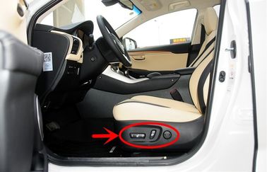 الصين ليكسوس NX300 2015 قطع غيار داخلية للسيارات ، غطاء مفاتيح المقعد الكروم المزود