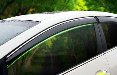 الصين ضوء الشمس والمطر حراسة نافذة السيارة للسيارة KIA K3 2013 مع شريط الفولاذ المقاوم للصدأ المزود