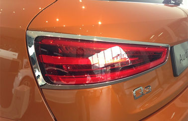 الصين أودي Q3 2012 مصباح السيارة يغطي كروم بلاستيكي ABS للضوء الخلفي المزود