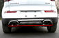 الحراسة الأمامية والحراسة الخلفية لسيارة كيا سبورتاجر 2014 2015 ABS البلاستيكية المزود