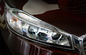 بلاستيك ABS كروم ضوء الأمام البيزلز والإطار الضوء الخلفي لسيارة كيا كل جديد سورينتو 2015 المزود