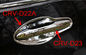 أجزاء تشذيب السيارة الكرومية لـ هوندا سي آر-في 2012 ، مقبض الباب الجانبي المزود
