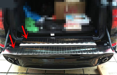 الصين لوحات عتبة الباب الخلفي الفولاذ المقاوم للصدأ لسيارات BMW F15 جديد X5 2014 ، الداخلية جرجر بلايت المزود