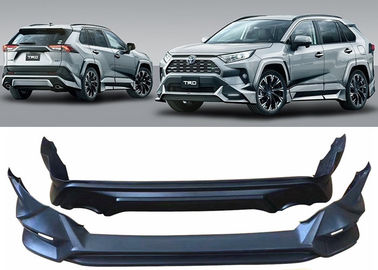 الصين TRD Style Body Kits أغطية المصد الأمامي والخلفي لسيارة Toyota Rav4 2019 2020 المزود