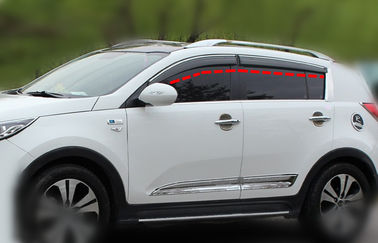الصين شمس ومطر حارس ل KIA Sportage 2010 - 2014 سيارة نافذة حافة زجّاجية مع ترتيب شريط المزود