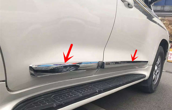 سعر جيد تويوتا الجديدة LC200 2015 2016 أجزاء الجسم الخارجي للسيارات جميعها صناعة الجانب المكروم الانترنت