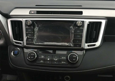 سعر جيد أجزاء الزخرفة الداخلية المكرومة الشاشة وتصميم فتحة الهواء لـ TOYOTA RAV4 2016 الانترنت