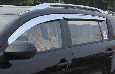 سعر جيد جميع الكروم الشمسية الزجاجات التهوية الظل / مطر محافظ النافذة ل KIA SPORTAGE R 2010 2011 2012 2013 2014 الانترنت