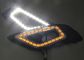 PP LED مصابيح التشغيل النهارية DRL HONDA Jade 2013 2015 قطع غيار السيارات الملحقات المزود