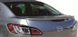 سبويلر السقف للسيارة مازدا 3 2011+ أجزاء وملحقات الجناح الخلفي ABS بلاستيكي المزود