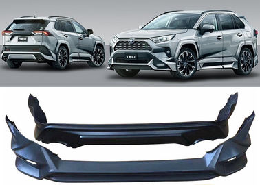 سعر جيد تجارة TRD أدوات جسم نمط الجبهة والخلفية غطاء الصدمة لتويوتا Rav4 2019 2020 الانترنت