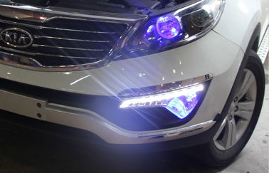 سعر جيد KIA SPORTAGE 2010 2011 2012 مصابيح LED مرنة للرياضة النهارية مقاومة للماء الانترنت