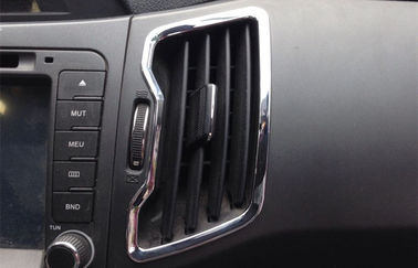 سعر جيد أجزاء تزيين داخلية مخصصة للسيارات KIA Sportage R 2014 غطاء منفذ الهواء الداخلي المكروم الانترنت