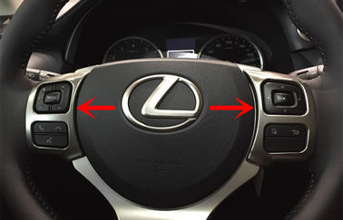 سعر جيد ليكسوس NX200/NX300 2015 أجزاء ديكور الداخلية ، غش عجلة القيادة المكروم الانترنت